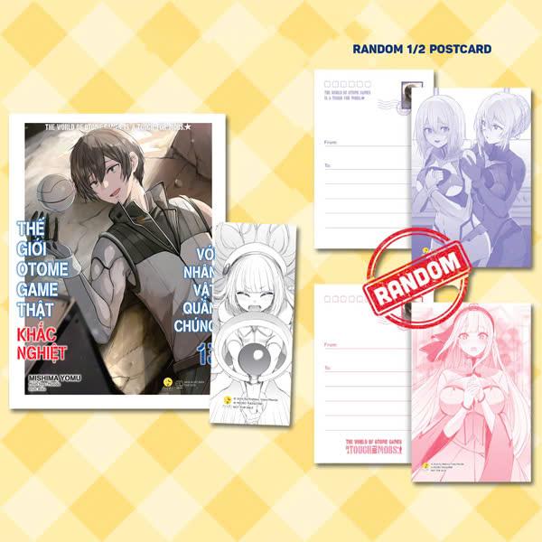 Sách - Thế Giới Otome Game Thật Khắc Nghiệt Với Nhân Vật Quần Chúng - Tập 13 - Tặng Kèm Bookmark + Posrcard Random 1 Trong 2 Mẫu