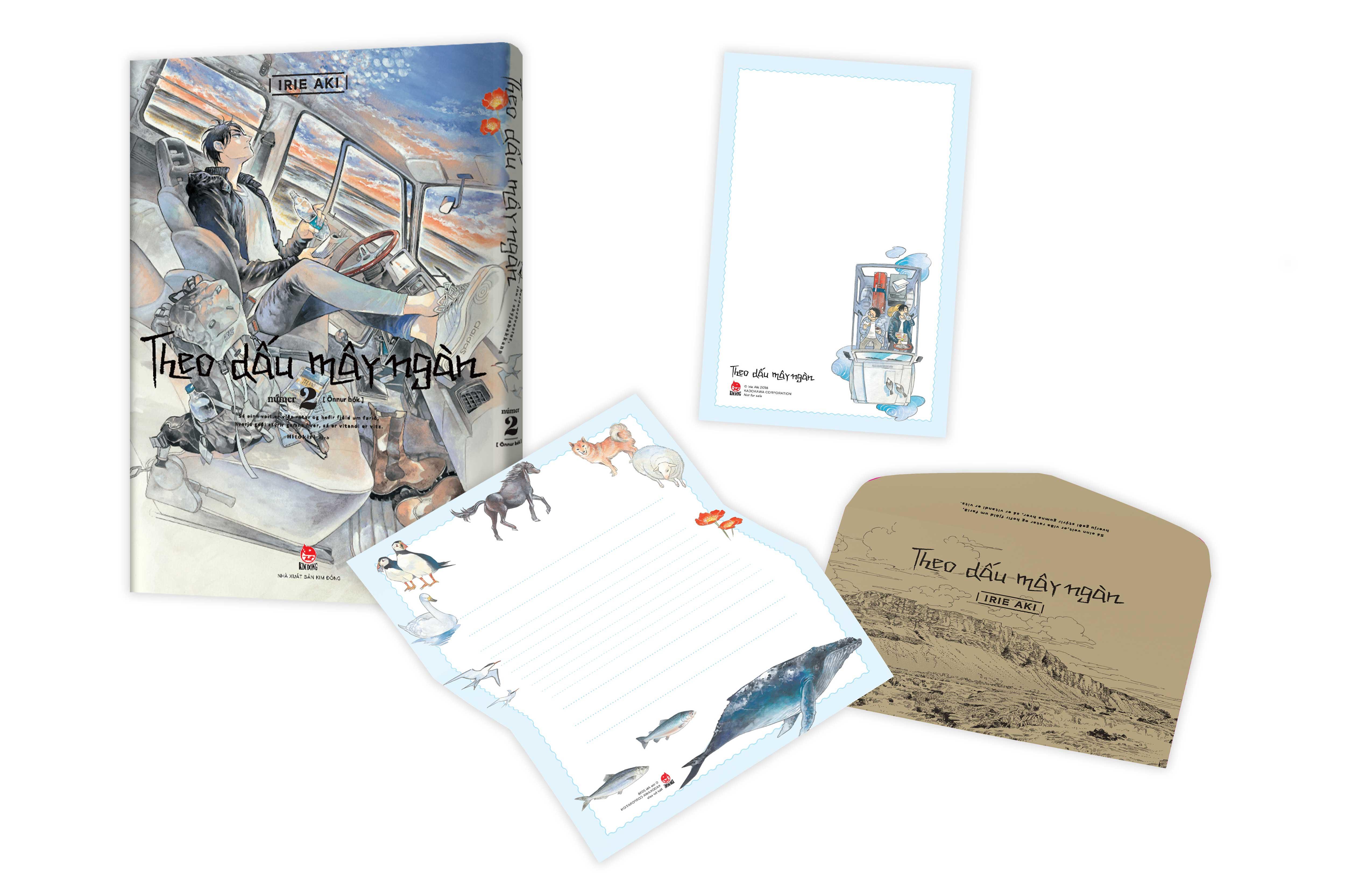 Theo Dấu Mây Ngàn - Tập 2 - Tặng Kèm Obi + Postcard + Phong Thư + Giấy Viết Thư