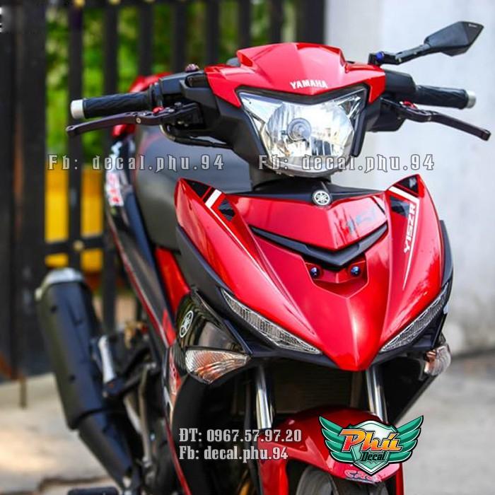 Tem rời EX 150 Đen đỏ Y15 ZR