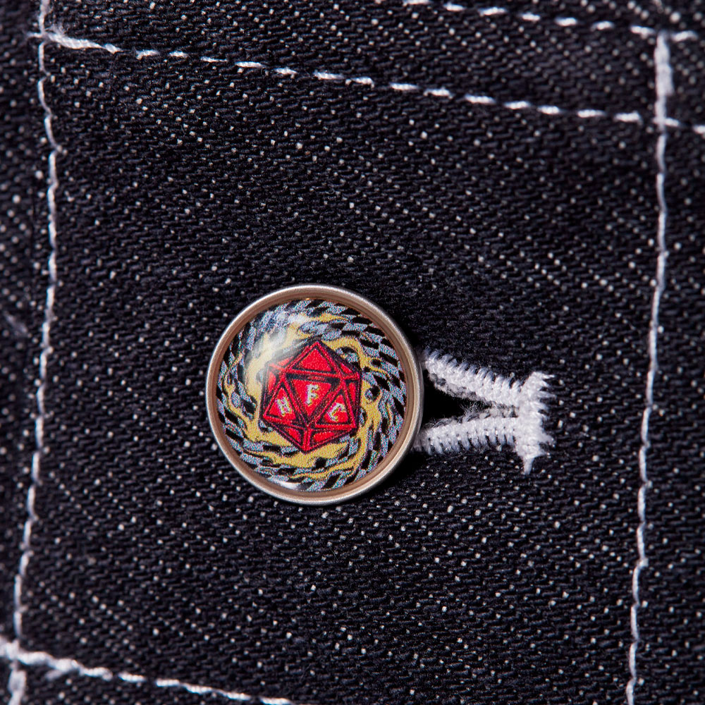 Áo Khoác Vans X Stranger Things HFC Jean Jacket VN0007RVBLK