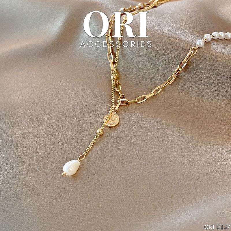 Dây chuyền Choker nữ Calliope thời trang độc đáo ORI ACCESSORIES D137