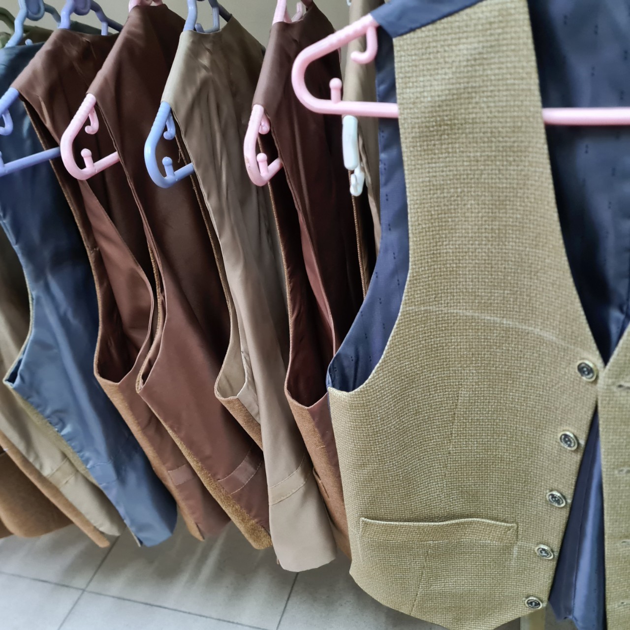 Áo Vest Gi-let vải Len mặc giữ ấm, làm đẹp, ship nhanh trong 3h