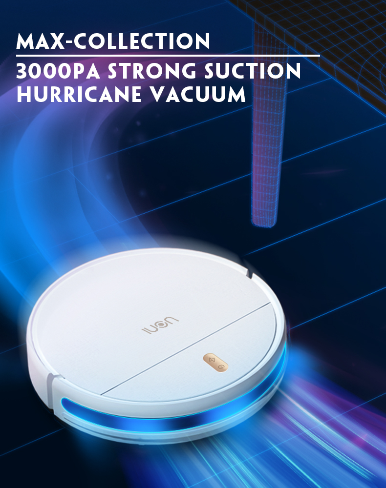Robot hút bụi thông minh chính hãng Nhật bản Uoni S1- Hàng chính hãng