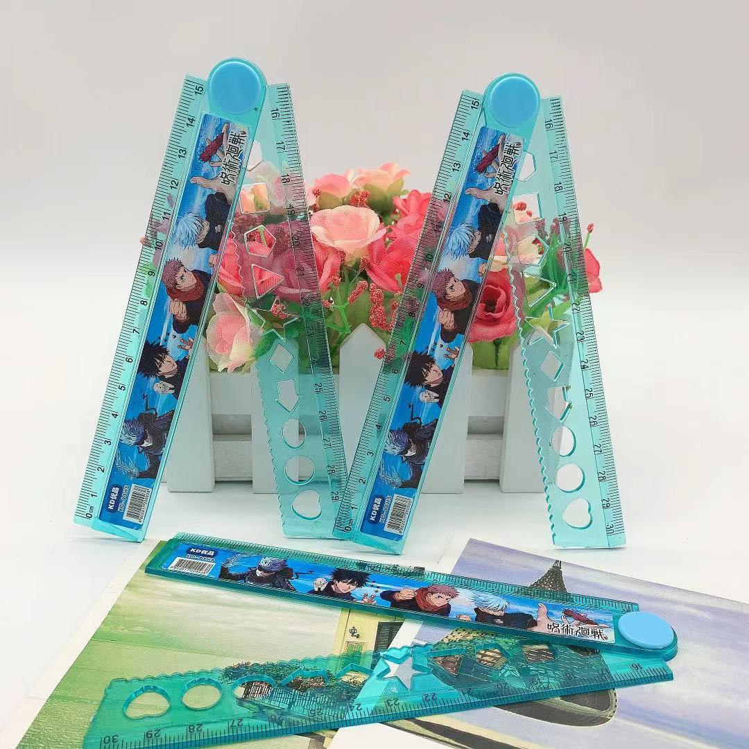 Đồ dùng học tập cho bé, Thước gấp 30cm kute dễ thương nhiều mẫu cho bé lựa chọn