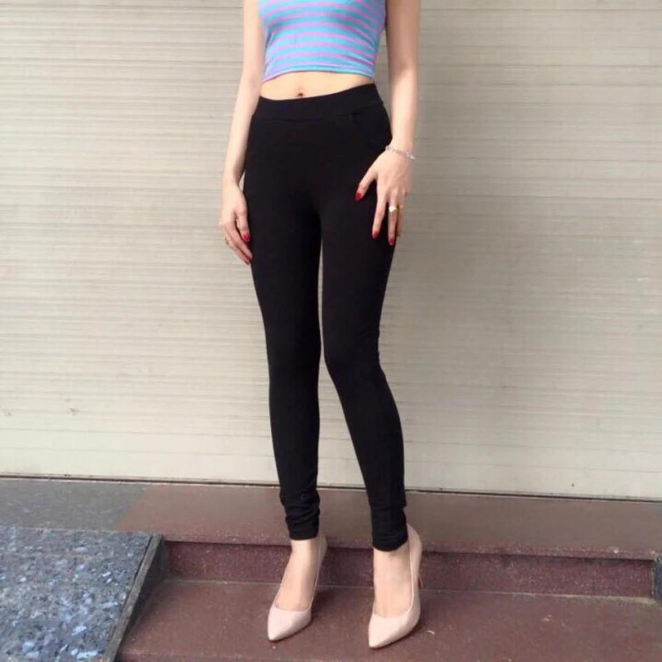 Quần Legging Cotton Mềm Mịn Co Giãn 4 Chiều Vô Cùng Thoải Mái-DMA Store