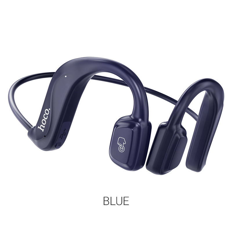 Tai Nghe Bluetooth Dẫn Khí Chính Hãng Hoco ES50 Rima Đeo Cổ Treo Tai Thể Thao Eabuds Không Cần Nhét Tai (Bảo Vệ Tai) - Hàng Nhập Khẩu