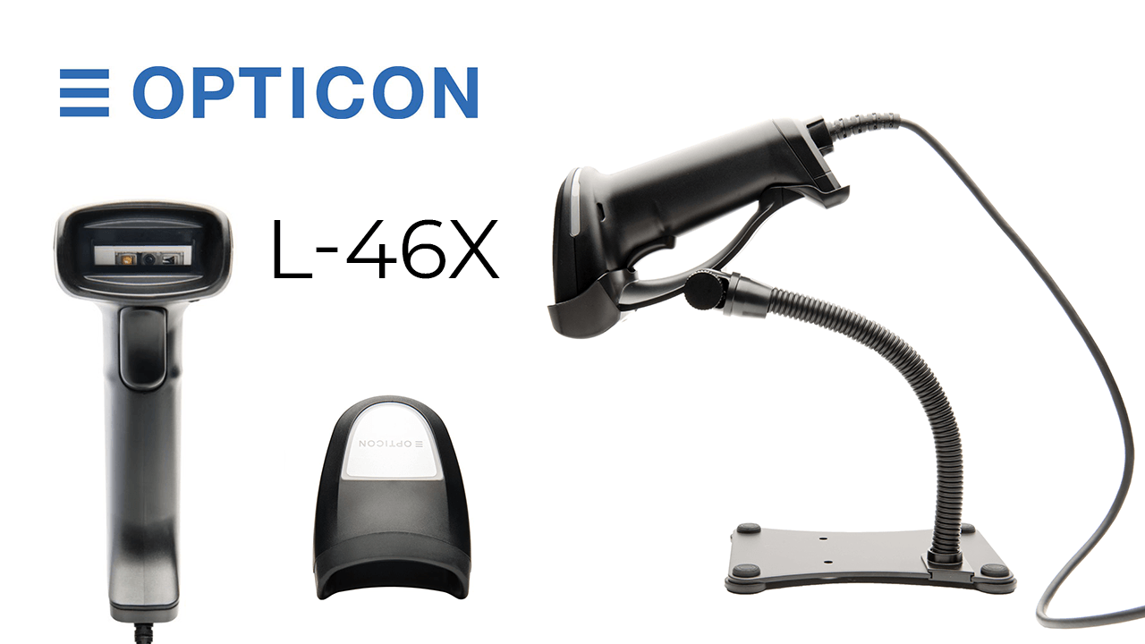 Máy Quét Mã QR Căn Cước Công Dân - OPTICON L46X - Màu Đen  (Hàng chính hãng)