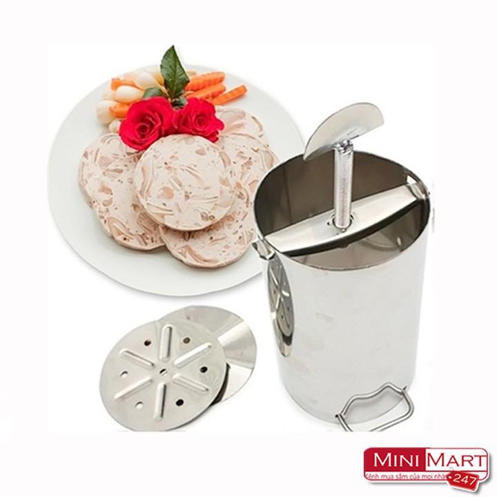 HCM - Khuôn Làm Giò Chả Bằng Inox 1kg