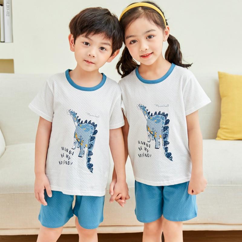 BT24 Size90-150(9-35kg) Bộ thun hè bé-vải thông hơi Hàn quốc 100% cotton xịn Quần áo trẻ em