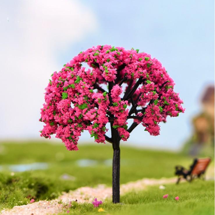 KHO-HN * Mô hình các loại cây nở hoa dùng trang trí tiểu cảnh, sa bàn, terrarium, DIY