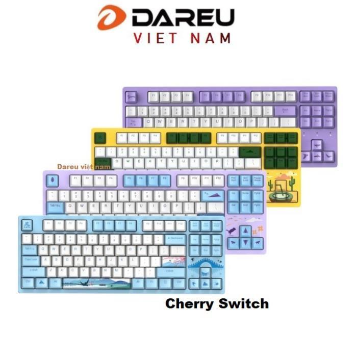 Bàn phím cơ DAREU A87 Cherry Switch - Hàng chính hãng