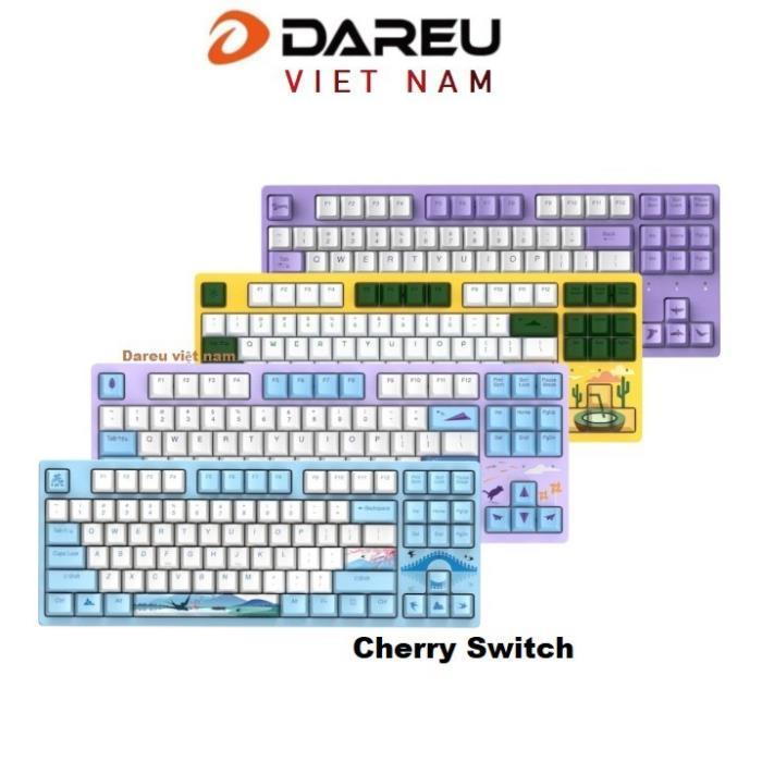 Bàn phím cơ DAREU A87 Cherry Switch ( Childhood,summer,Dream,Swallow ) - Hàng chính hãng 