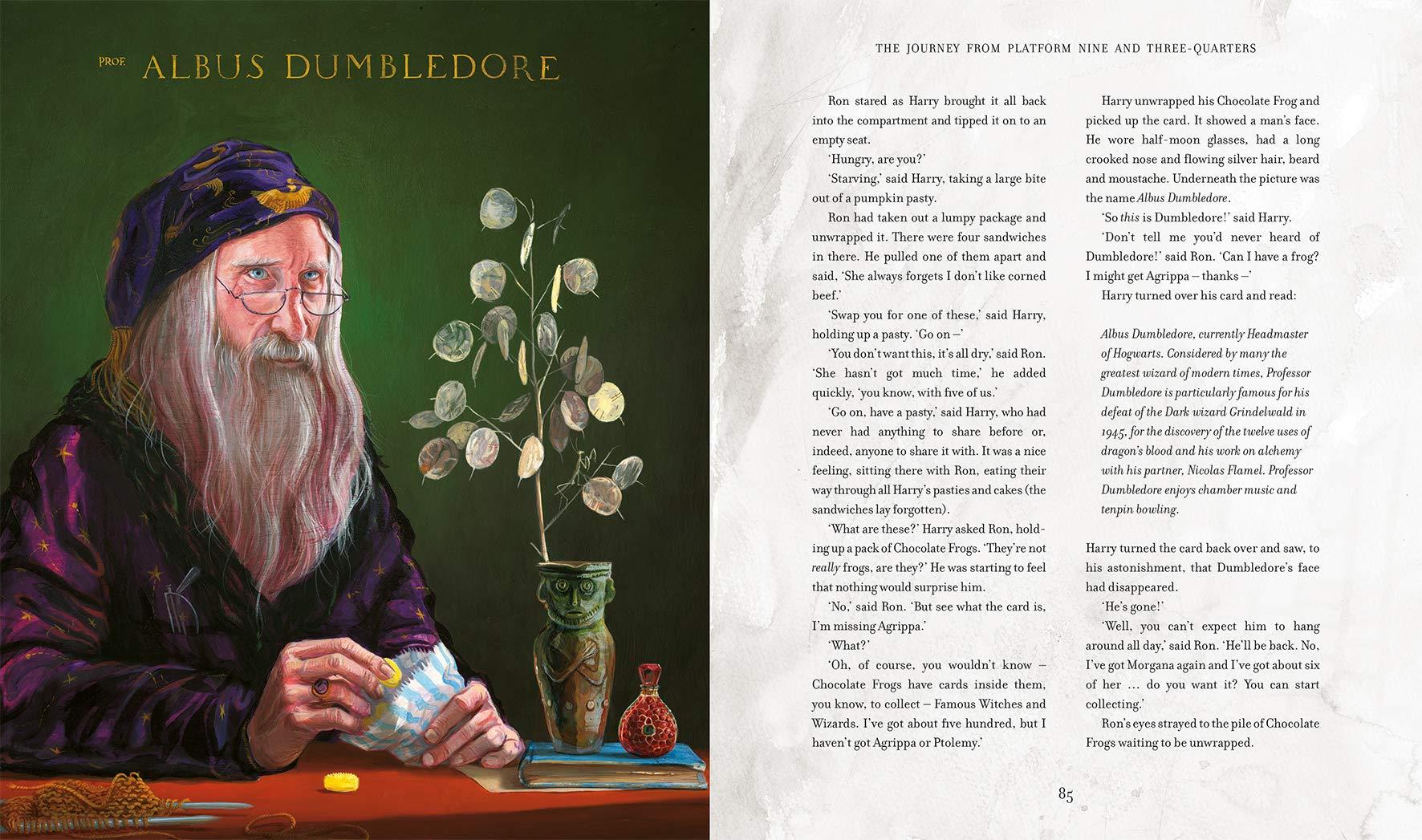 Sách Harry Potter Part 1: Harry Potter And The Philosopher's Stone (Hardback) Illustrated Edition (Harry Potter và Hòn đá Phù Thủy) (English Book)