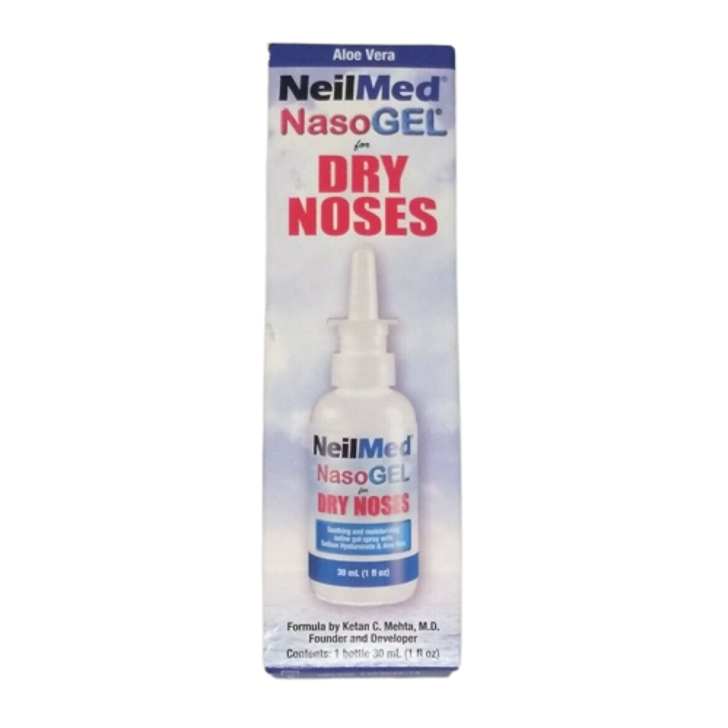 Gel xịt chống khô mũi NeilMed NasoGel Spray For Dry Nose Hộp 1 chai 30ml