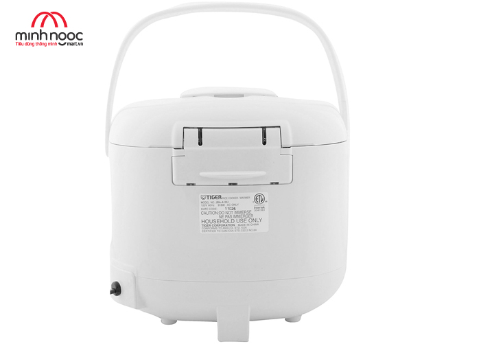 HÀNG CHÍNH HÃNG: Nồi cơm điện Tiger dung tích 1.0l JBA - A10W MADE IN JAPAN màu trắng