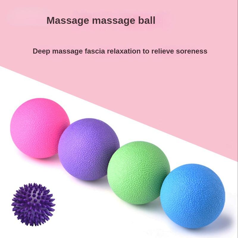 Massage Ball 6.1cm Fascia Ball Lacrosse Ball Yoga Yoga Thư giãn giảm đau Bóng di động Bóng vật lý trị liệu Ball Color: YJ08-Purple