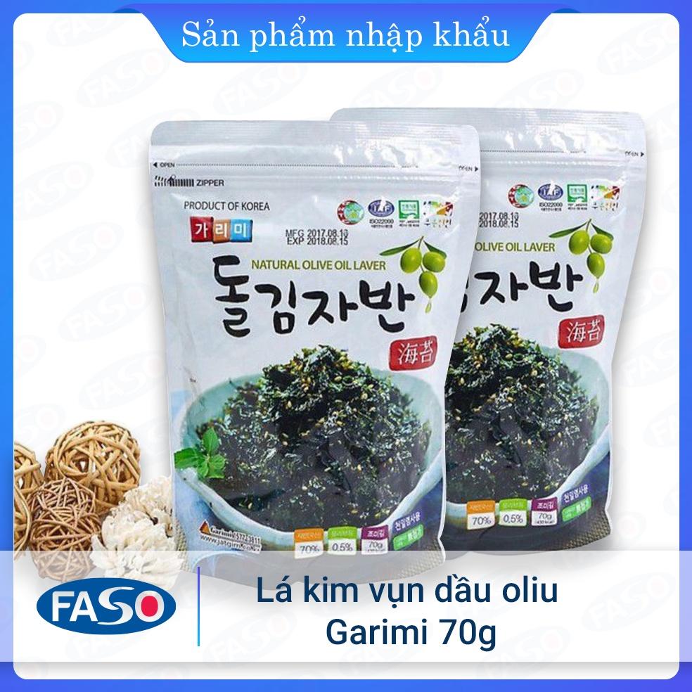 Rong biển vụn ăn liền 70g có vừng Garimi Hàn Quốc.