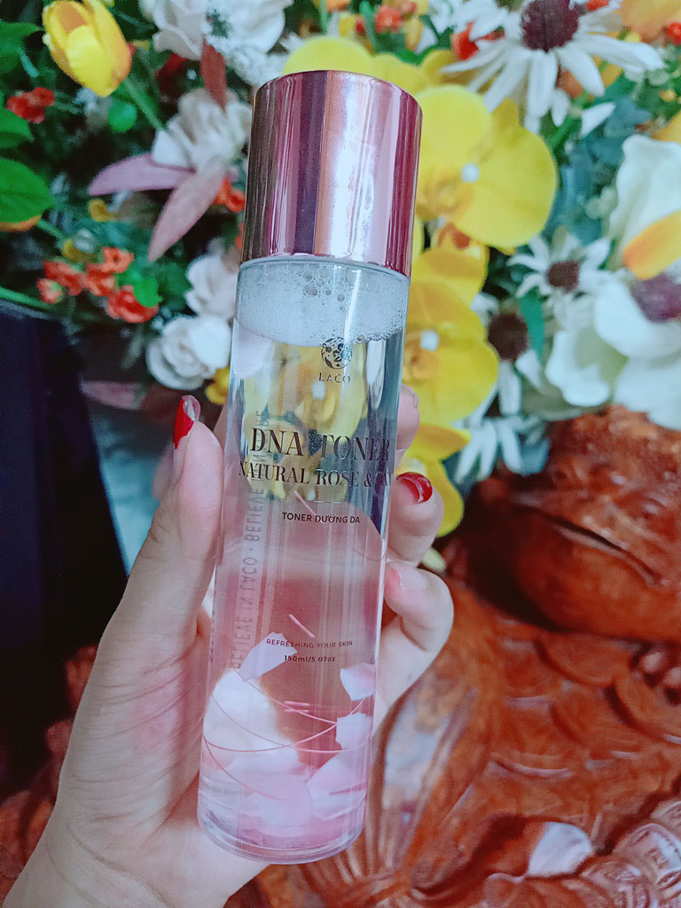 DNA Toner &amp; Nature Rose – Toner Dưỡng Da Laco