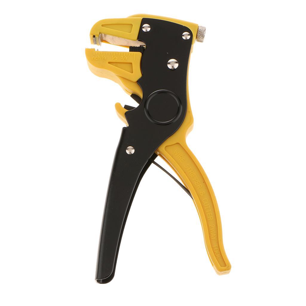 New Wire Cutters Stripper Adjustable Internet Cable Cutting Pliers Easy Use
