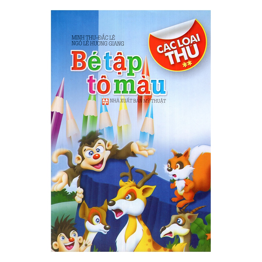 Bé Tập Tô Màu - Các Loại Thú
