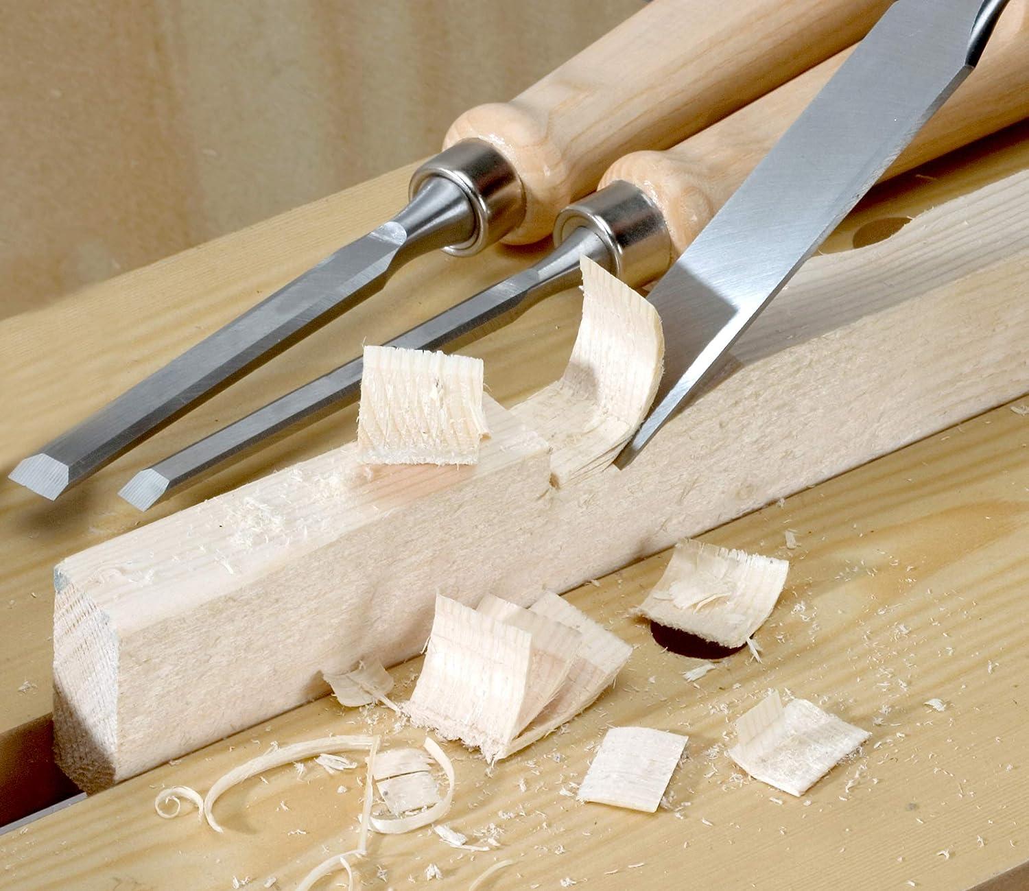 Bộ đục gỗ 4 chi tiết cán gỗ