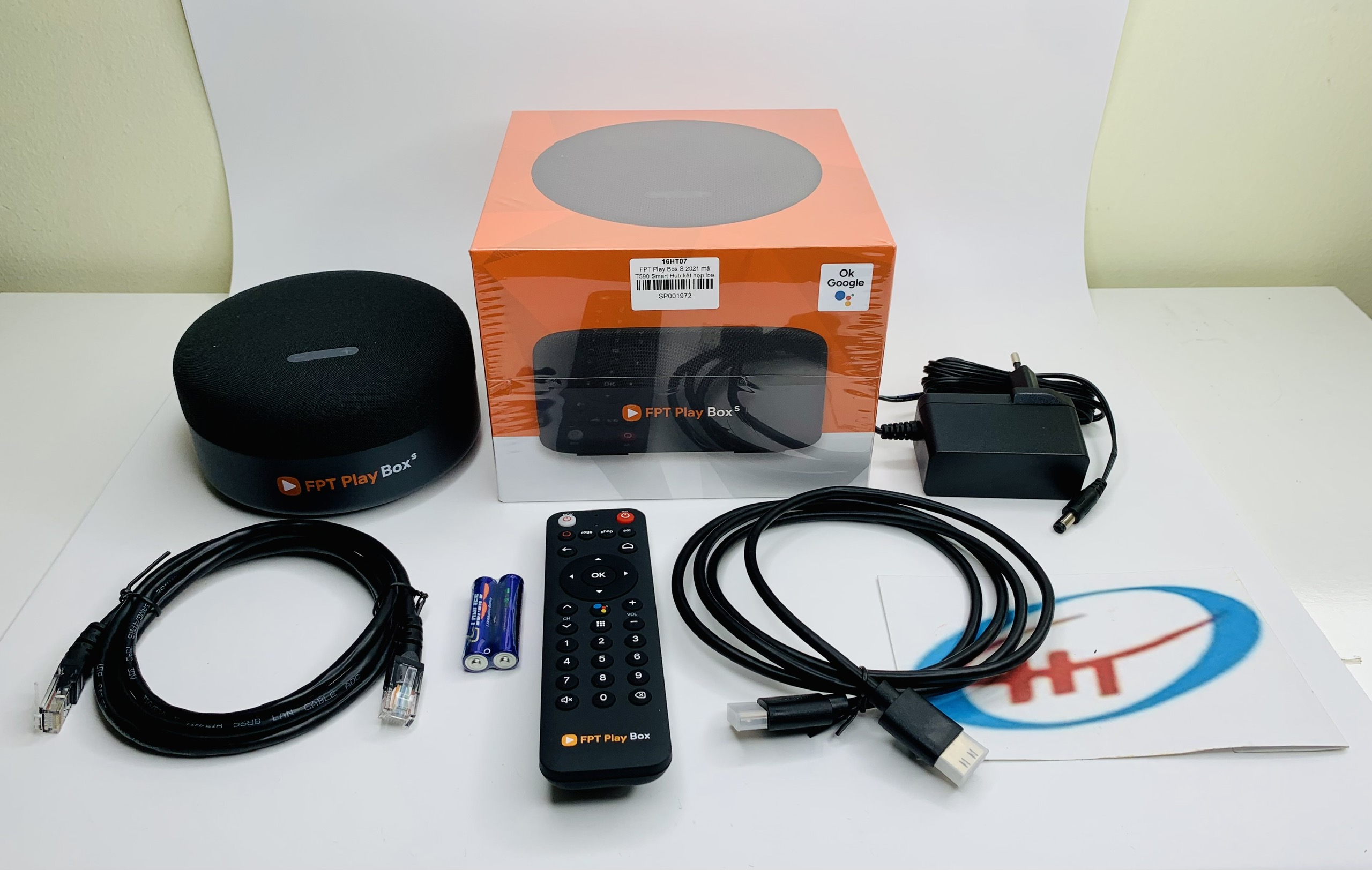 FPT Play Box S 2021 – Chính hãng FPT Telecom (Mã T590) – Kết hợp Tivi Box và Loa thông minh chính hãng.