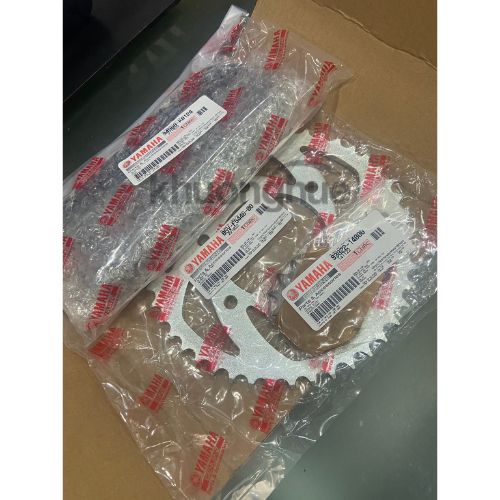 Bộ nhông xích,nhông sên dĩa xe Exciter 155Cc Yamaha chính hãng