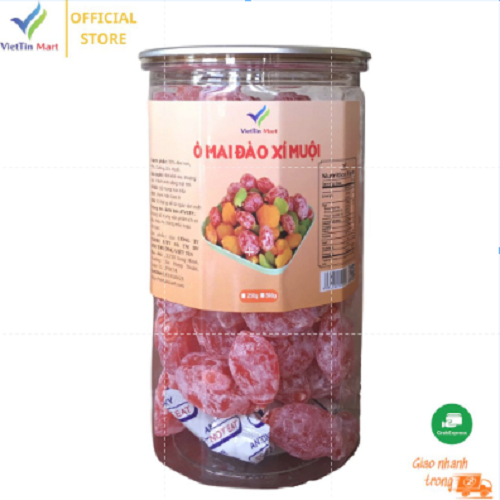 500g Xí Muội Hồng Đào Bao Tử Không Hạt Chua Ngọt Cực Ngon- VIETTINMART