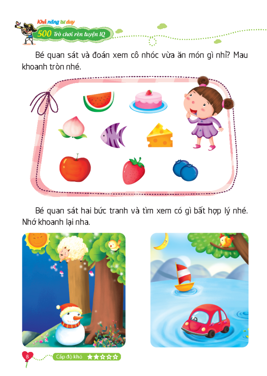 500 Trò Chơi Rèn Luyện IQ  - Khả Năng Tư Duy_MT