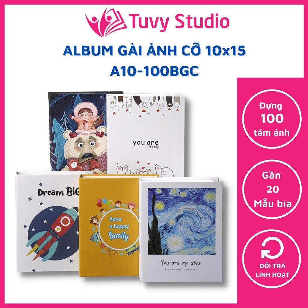 Album ảnh 10x15, 9x12,13x18 đựng 100 tấm bìa giấy cứng đẹp siêu cute giữ ảnh cho con làm quà tặng