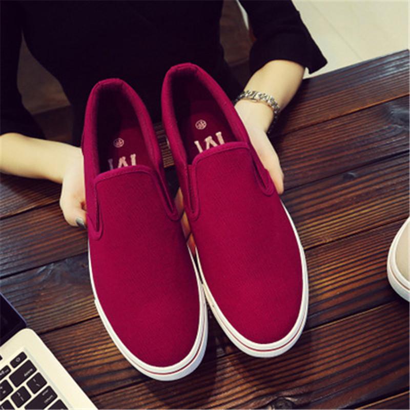 LCRTZKG Nam và nữ Breathable Canvas Casual Shoes Sinh viên Casual Shoes Unisex Thời trang Flat Shoes Orange Yellow Green Shoes
