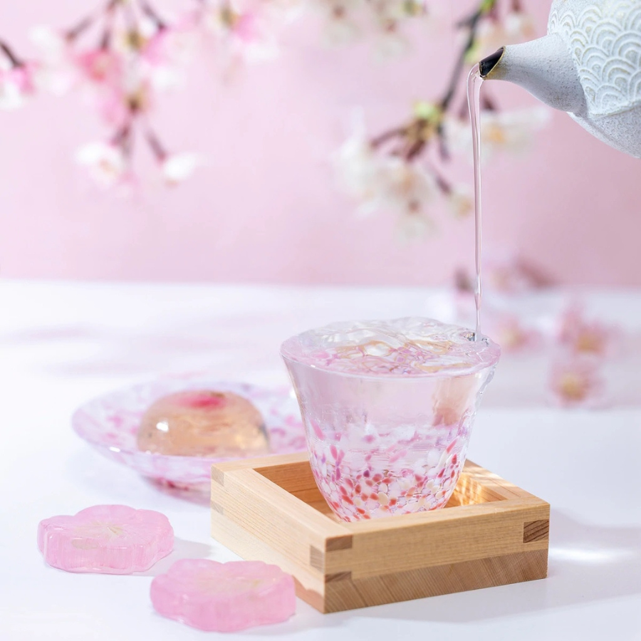 Aderia - Sakura Sakura - Bộ ly Sake - 2 món