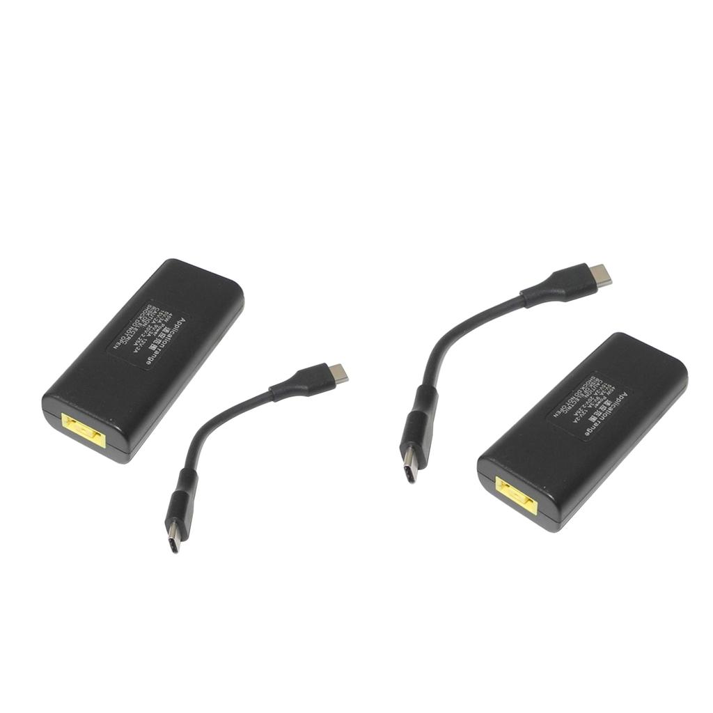 2pieces Multifunctional USB Female To USB Type C Jack Converter For Asus 65W