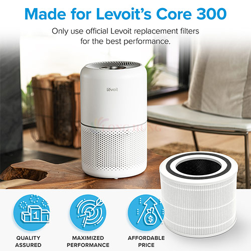 Lõi lọc thay thế máy lọc không khí Levoit Core 300S/300-RF - Hàng chính hãng