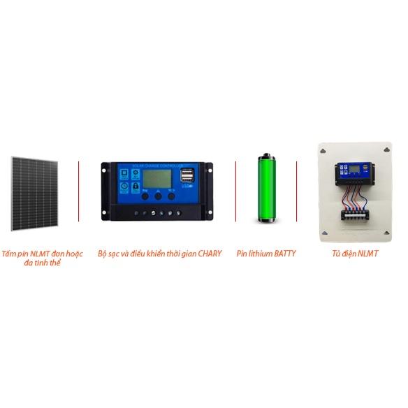 Đèn LED năng lượng mặt trời - LEDY SOLAR SL02-30W - Chip LED Nhật Bản số 1 Thế giới - Đủ công suất, đủ 12 giờ