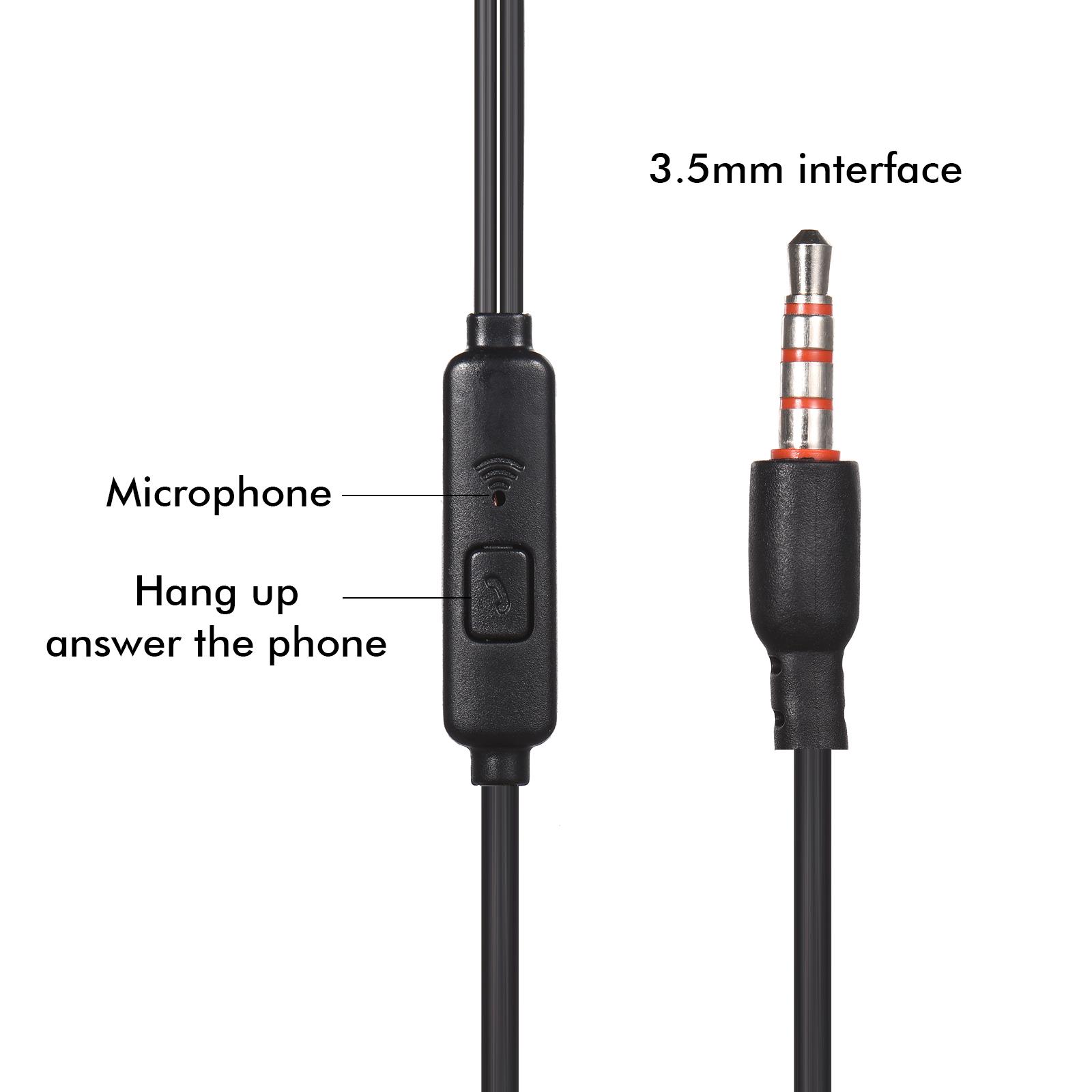 In-ear Earphone 3.5mm Portable Headphone with Microphone