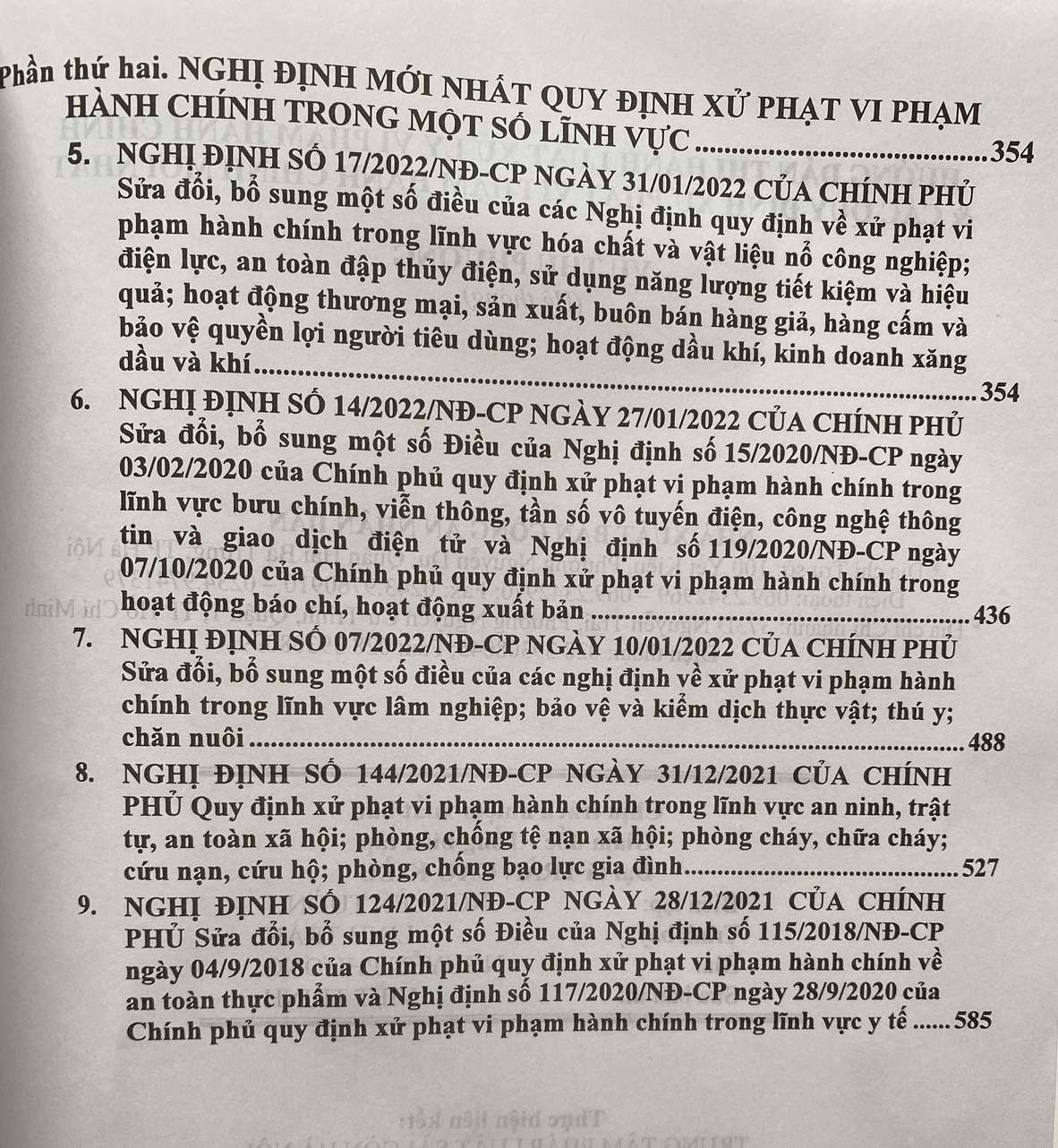 Hướng Dẫn Thi Hành Luật Xử Lý Vi Phạm Hành Chính  và Các Quy Định Xử Phạt Vi Phạm Hành Chính Mới Nhất