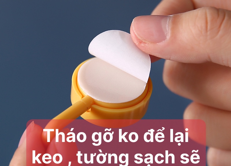 COMBO 10 Móc Nhựa Dính Tường Nhiều Màu - TAKYN Treo Đồ Dùng Trong Gia Đình, Đa Năng Tiện Lợi