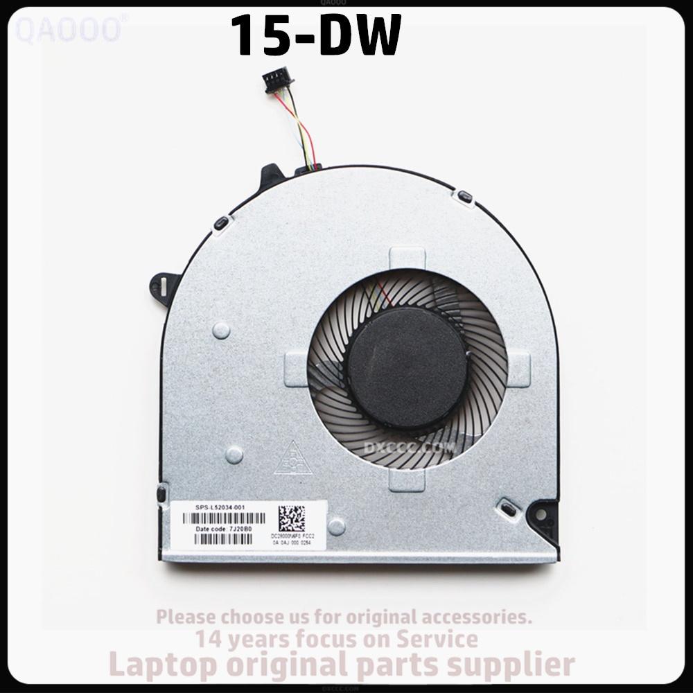 L52034-001 FOR HP Laptop 15s-dw 15-dw 15s-dw0002tx 15s-dw0006tx 15-DW0083wm 15-DW1020wm 15-DW1083wm TPN-C139 CPU COOLING FAN