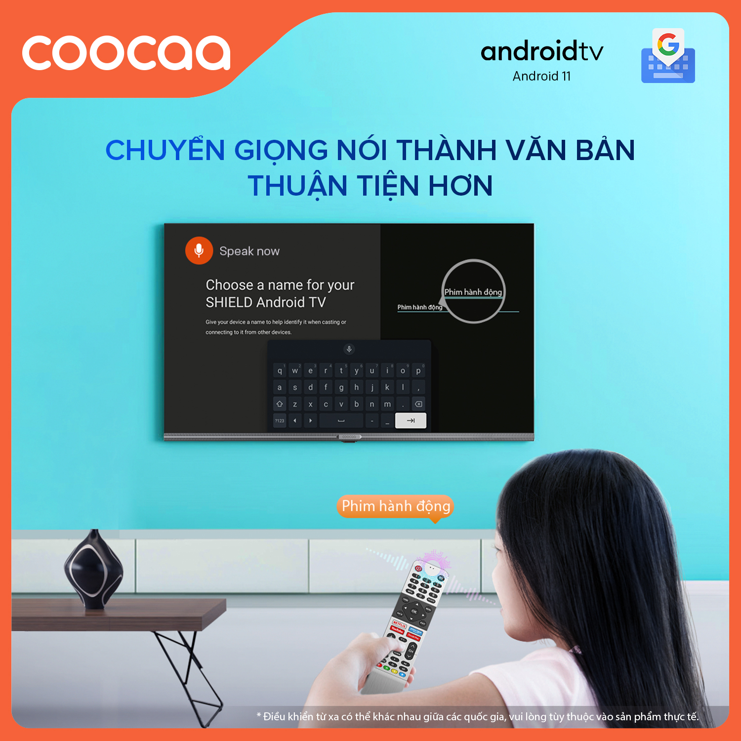 Android SMART TV Coocaa 32 inch - Model 32S7G Android 11.0 - Hàng chính hãng