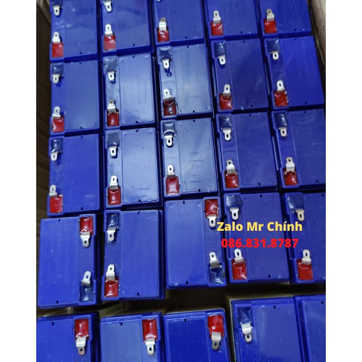Pin cân điện tử - Ắc quy 4V 6Ah, Bình Ắc quy khô
