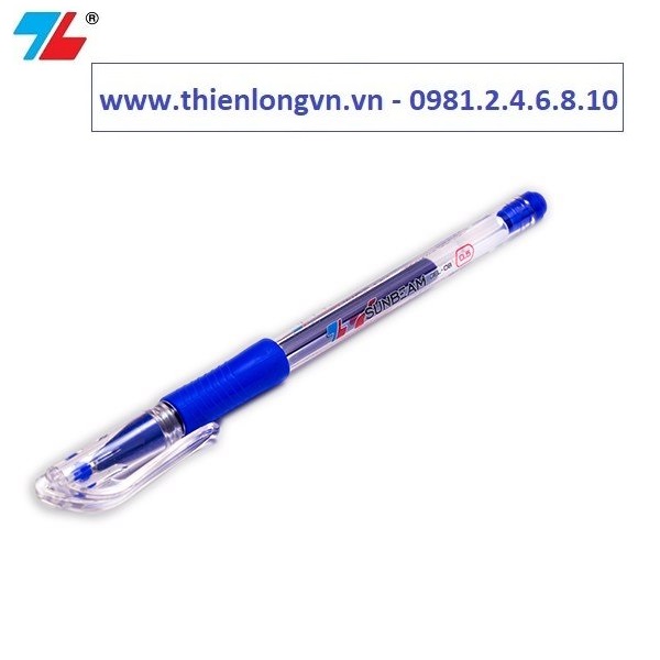 Hộp 20 cây bút gel - bút nước 0.5mm Thiên Long; GEL-08 màu xanh
