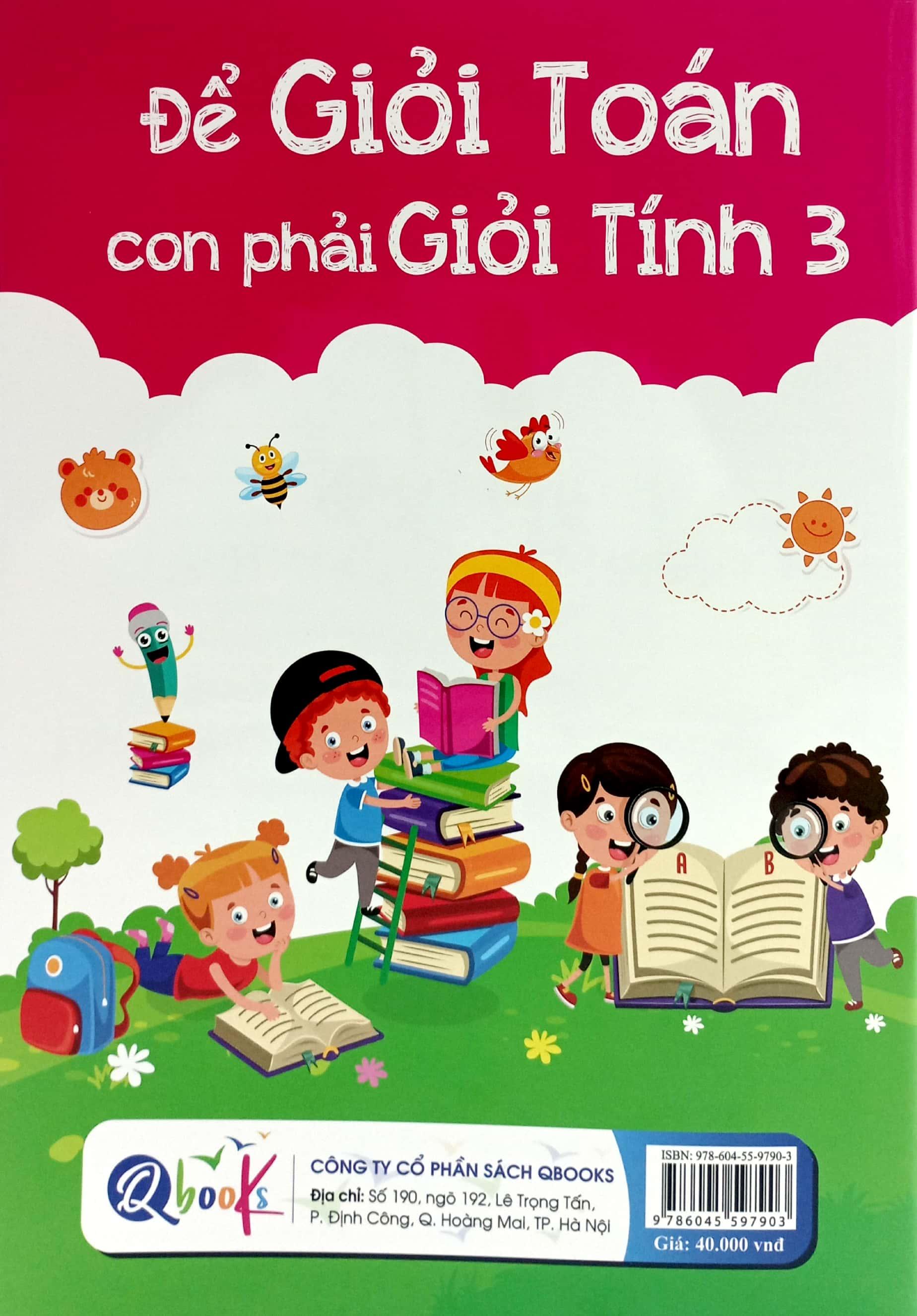 Để Giỏi Toán Con Phải Giỏi Tính 3 - Dành Cho Học Sinh Lớp 3