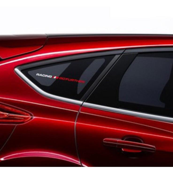 Tem Racing Go Further Phản Quang Dán Kính Cửa Sổ ô Tô MS-161
