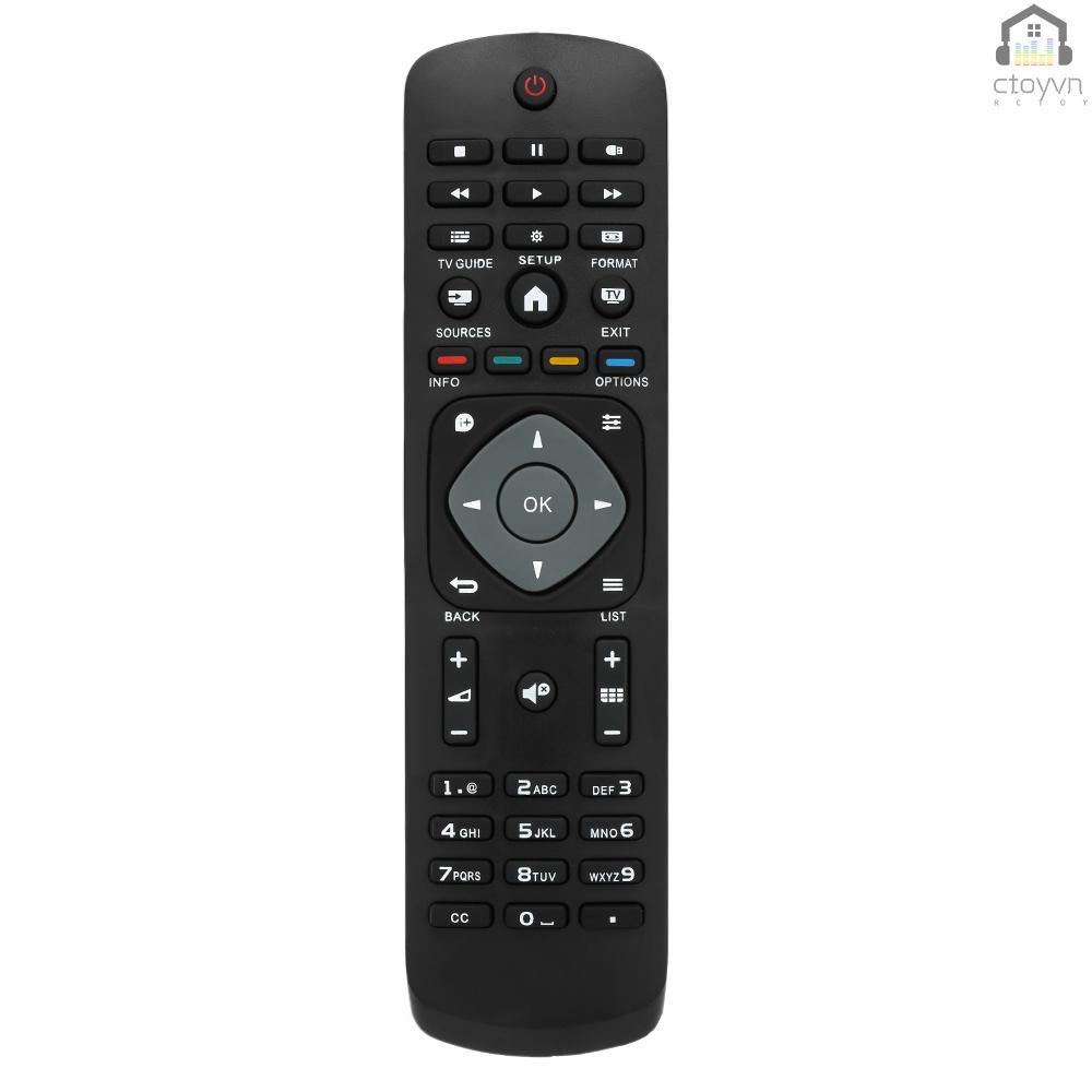 Điều khiển từ xa thông minh cho PHILIPS LCD TV Smart Digital HDTV màu đen