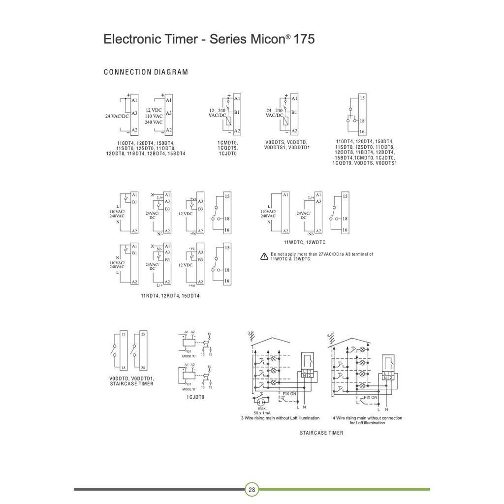 Timer điện tử đa chức năng ( 10 chức năng) 1CMDT0