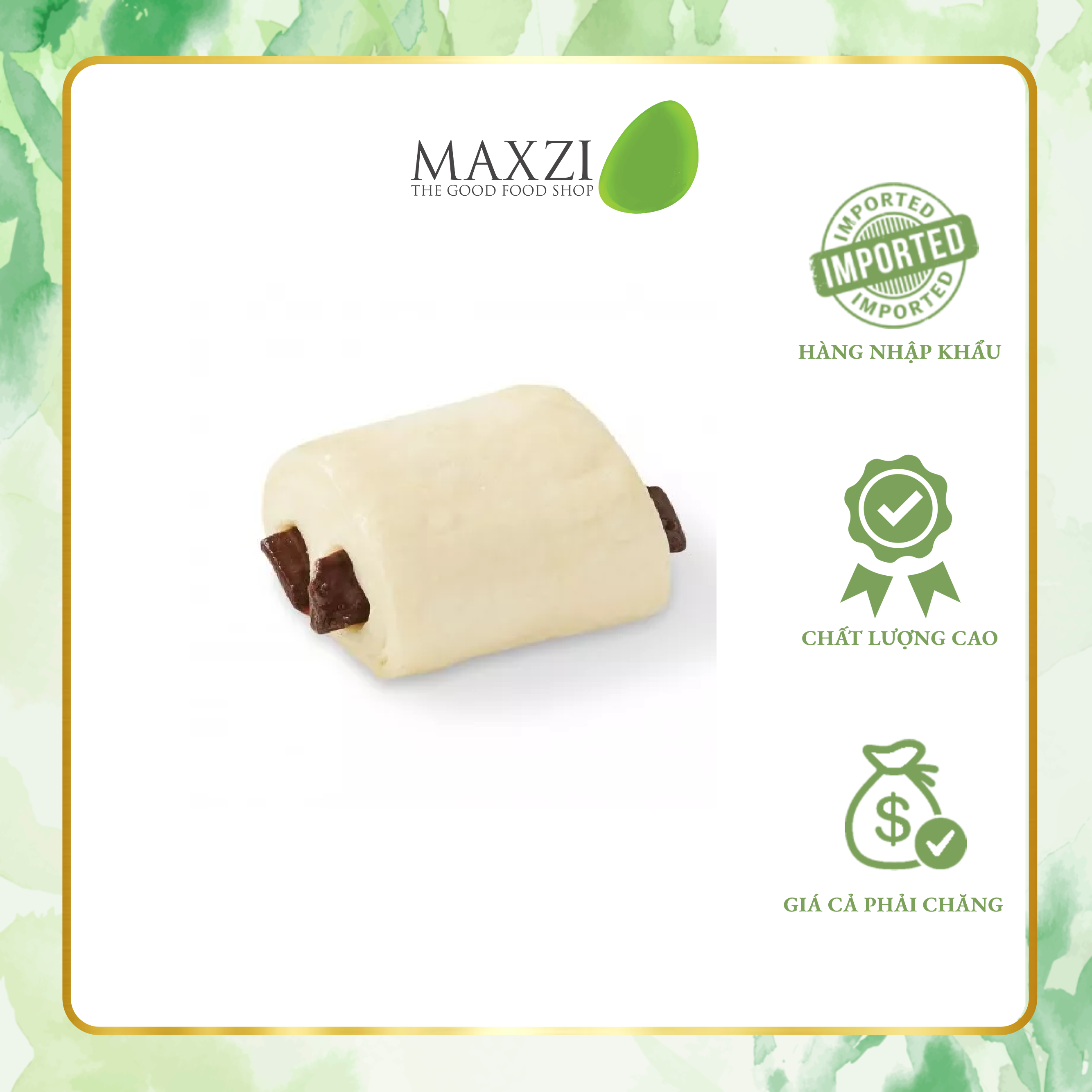 Bánh Bột Nhào Sô Cô La Mini Delifrance Đông Lạnh 30g