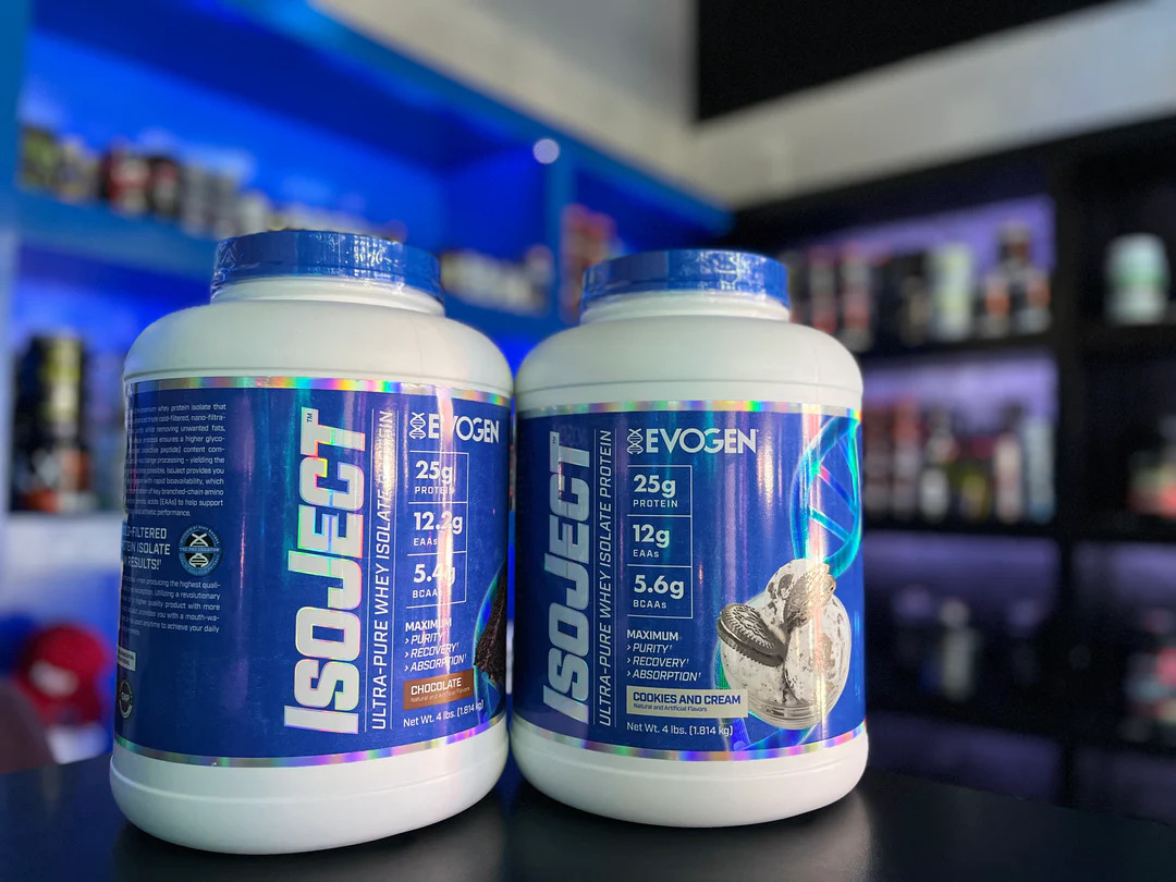 Evogen Whey Protein IsoJect - Sữa Tăng Cơ 100% Whey Protein Isolate, Hỗ Trợ Tăng Cơ