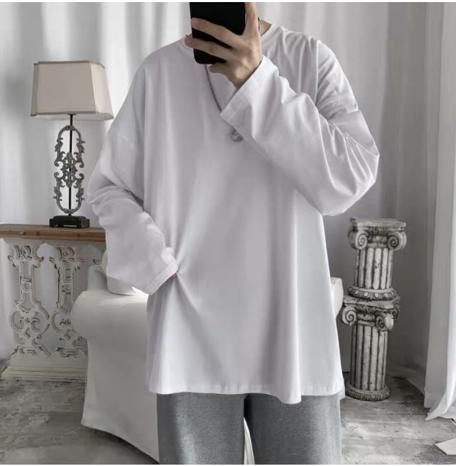 Áo thun tay dài unisex form rộng Trơn nam nữ basic tea phong cách ulzzang, áo sweart nam nữ, Áo Thun Tay Dài Ullzzang [Unisex - Đủ Màu