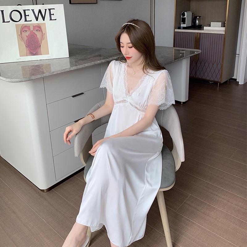 Váy ngủ tiểu thư dễ thương TK2263  Happyshop